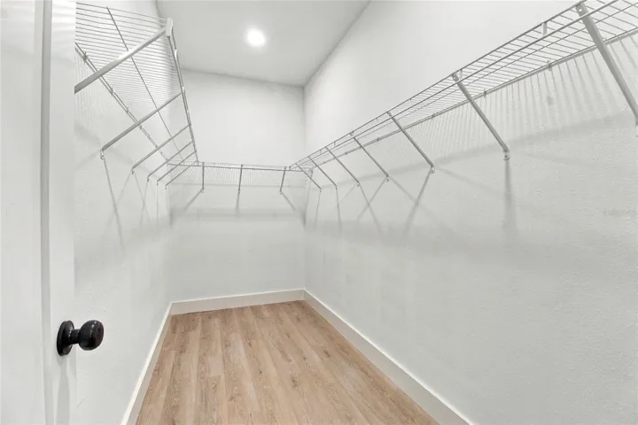 primary bedroom walk-in closet