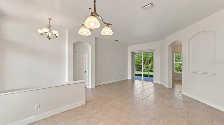 Formal Dining Room | Living Room View 1