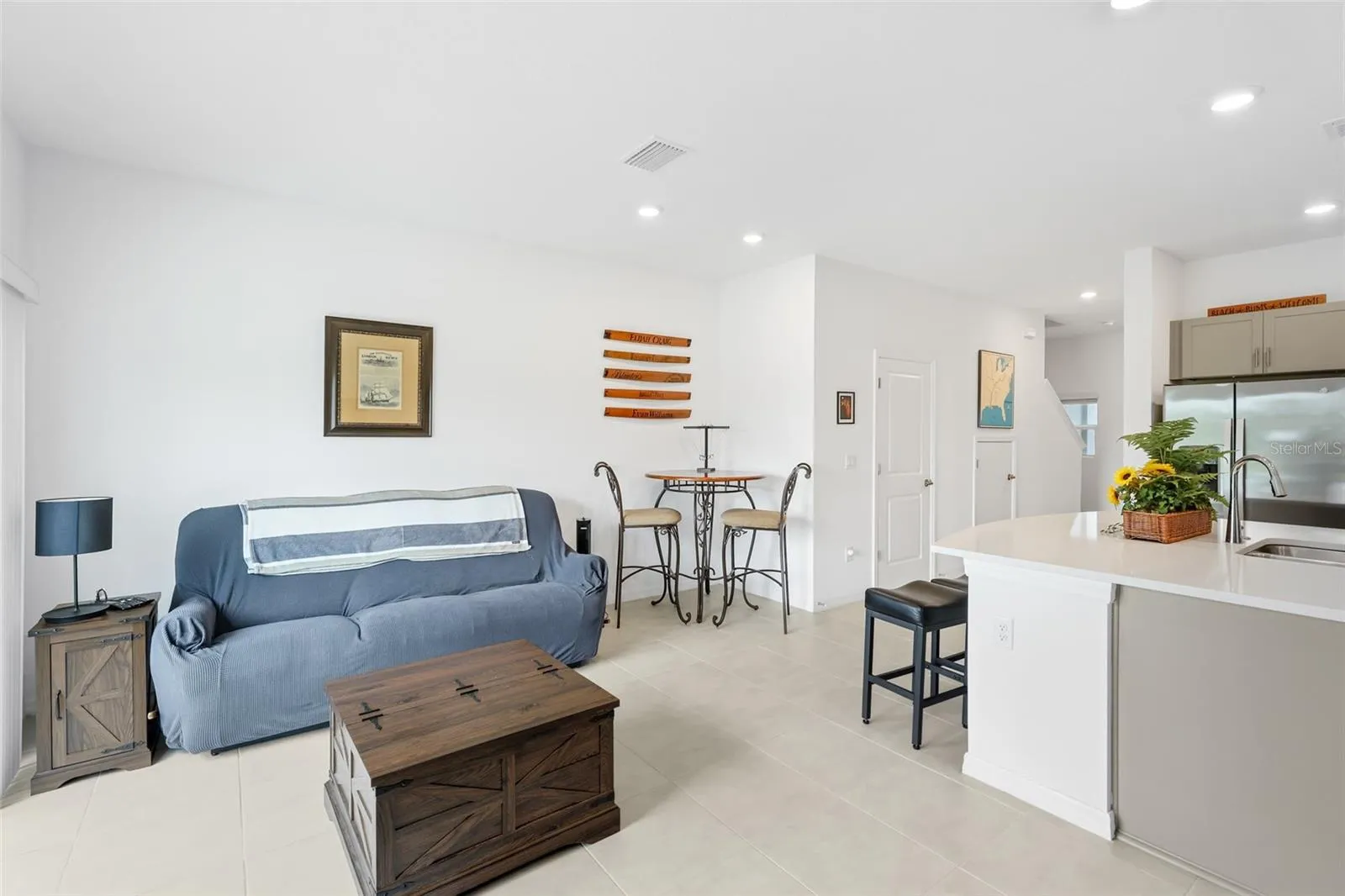 Living and dining