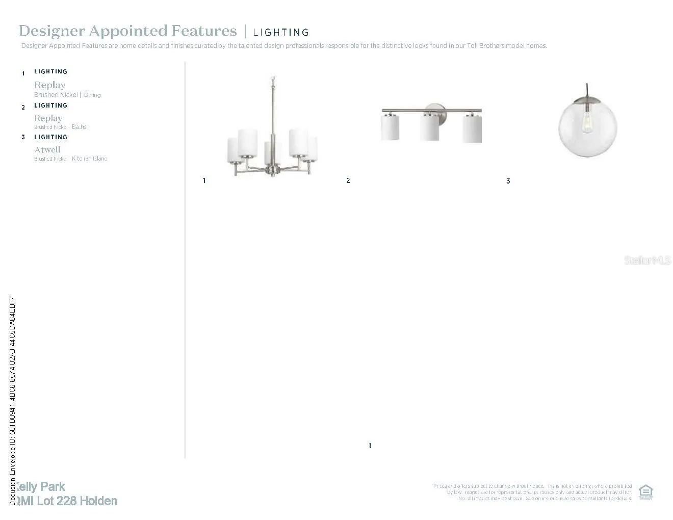 Designer-appointed features selected by our team of professional designers
