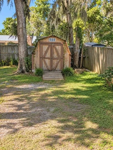 Backyard shed