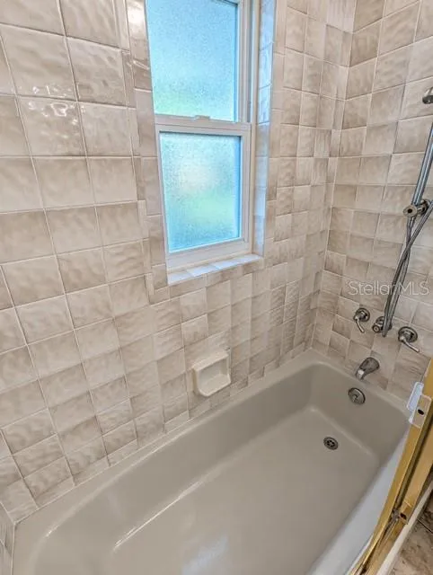 2nd Bath has tub and shower
