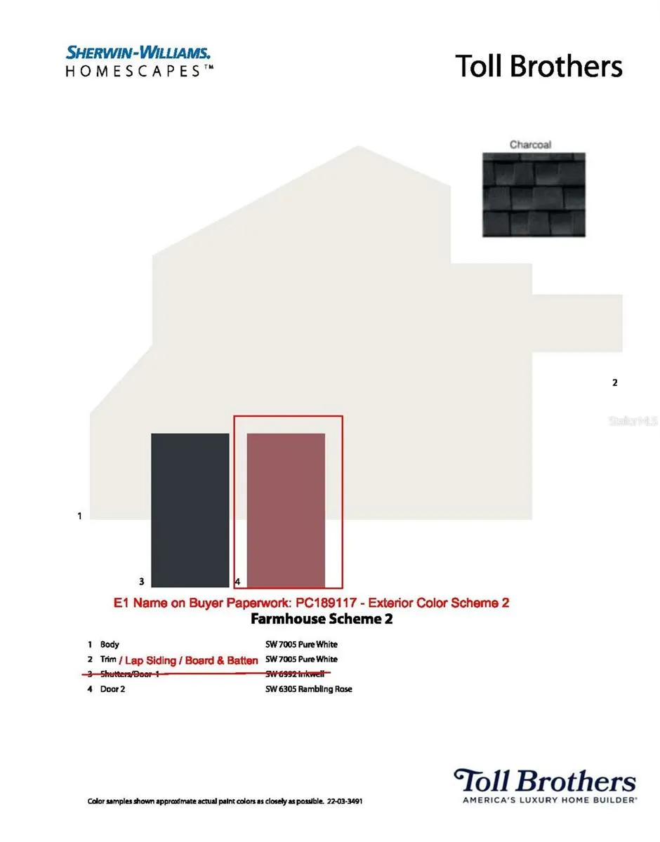 Exterior paint selection