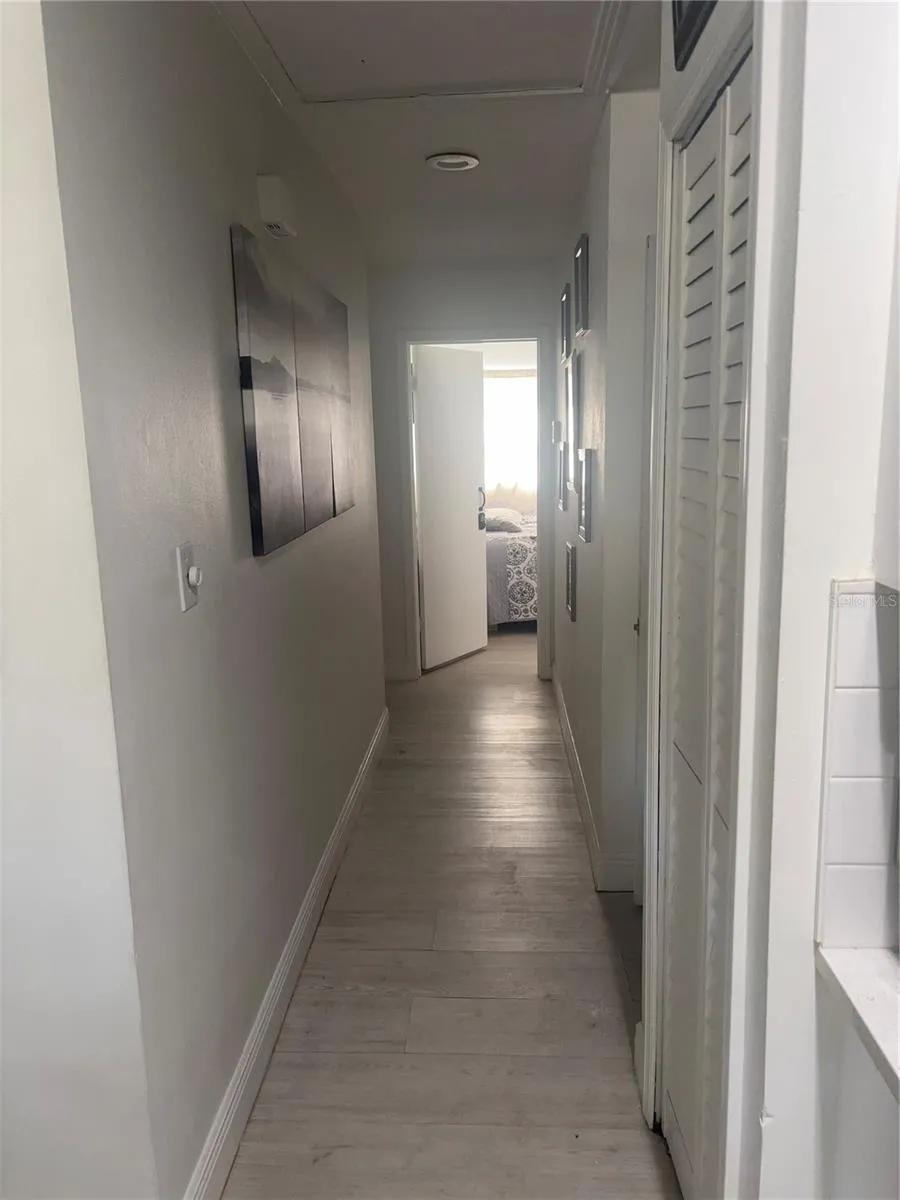 Hallway to 3 Bedrooms