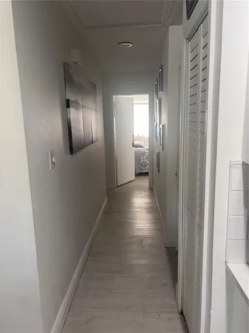 Hallway to 3 Bedrooms