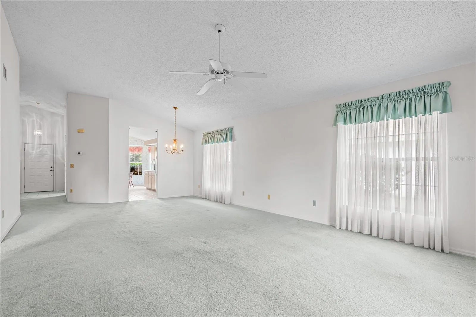Open Living & Dining Area