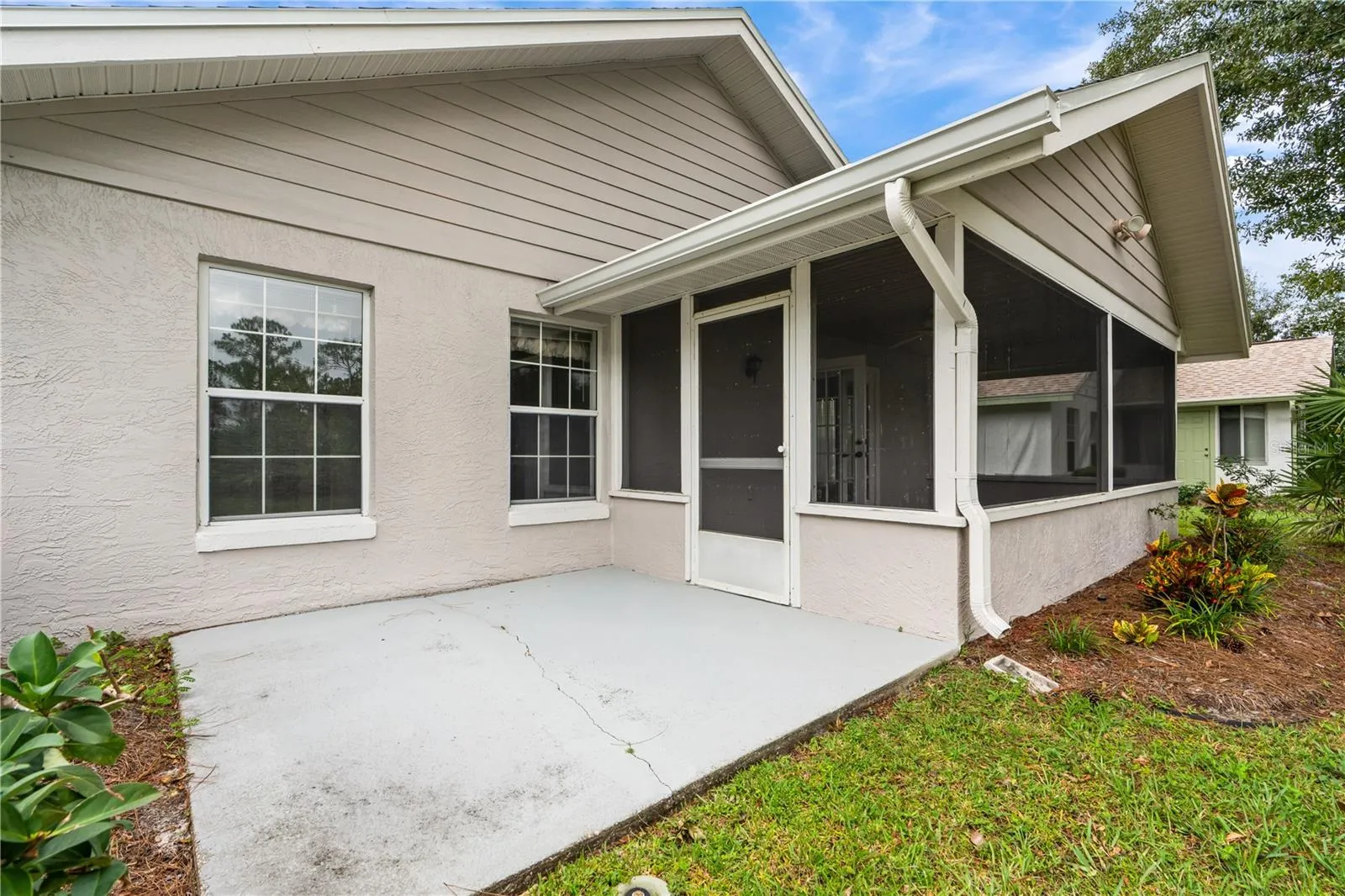 Open Patio off Screen Porch