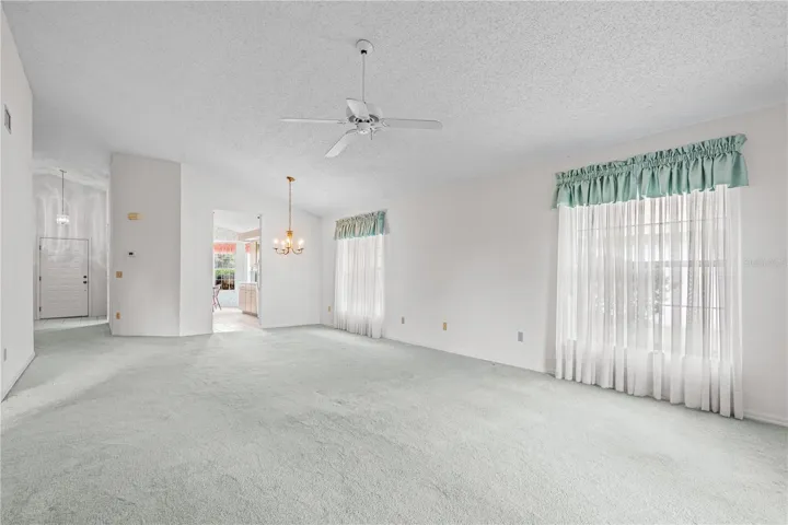 Open Living & Dining Area