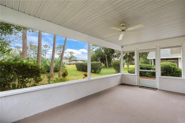 Rear Screened Porch