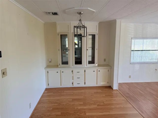 Dining Room with built in Hutch