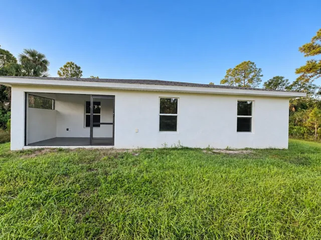 Rear exterior