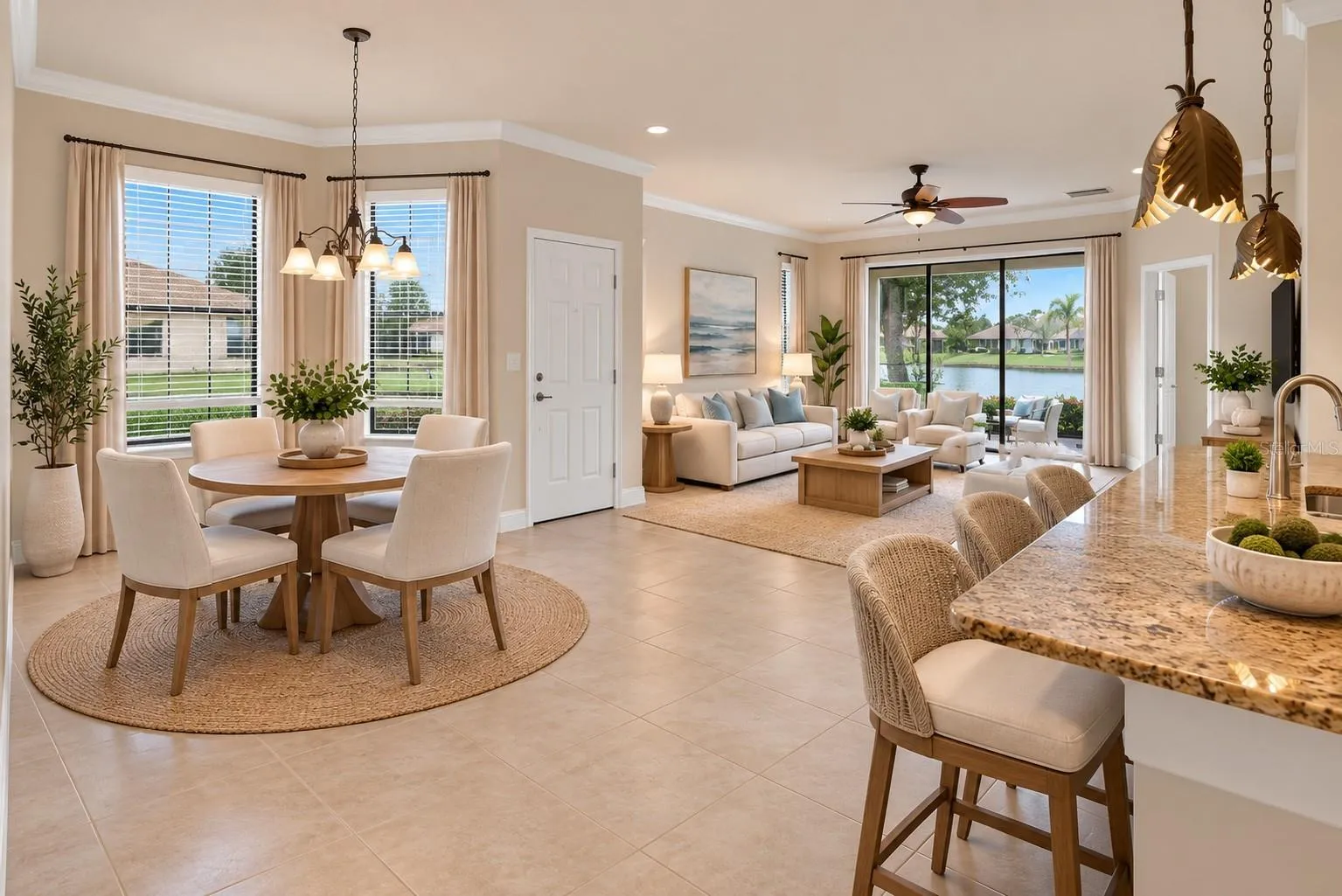 Virtual living area