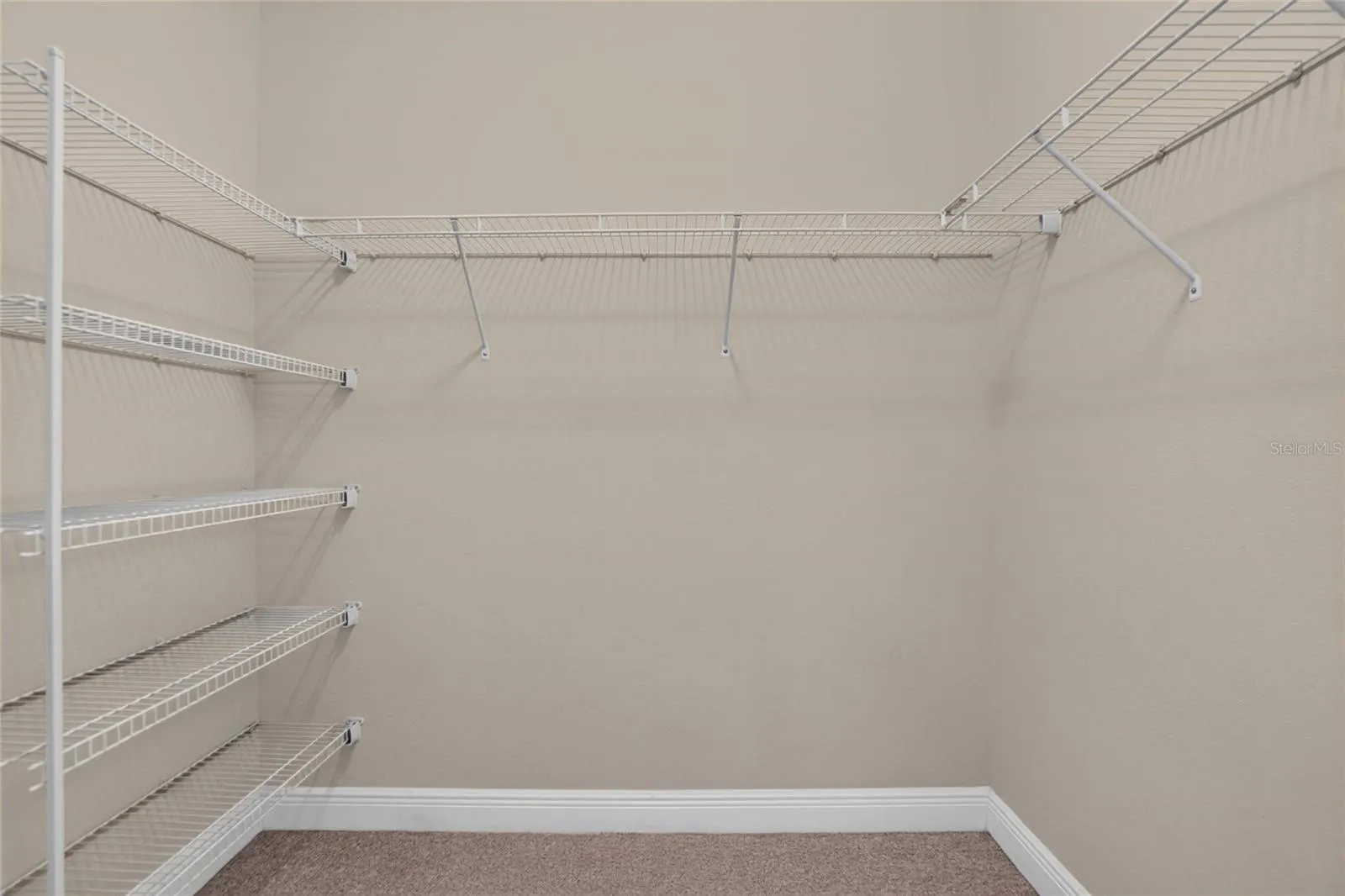 Primary closet