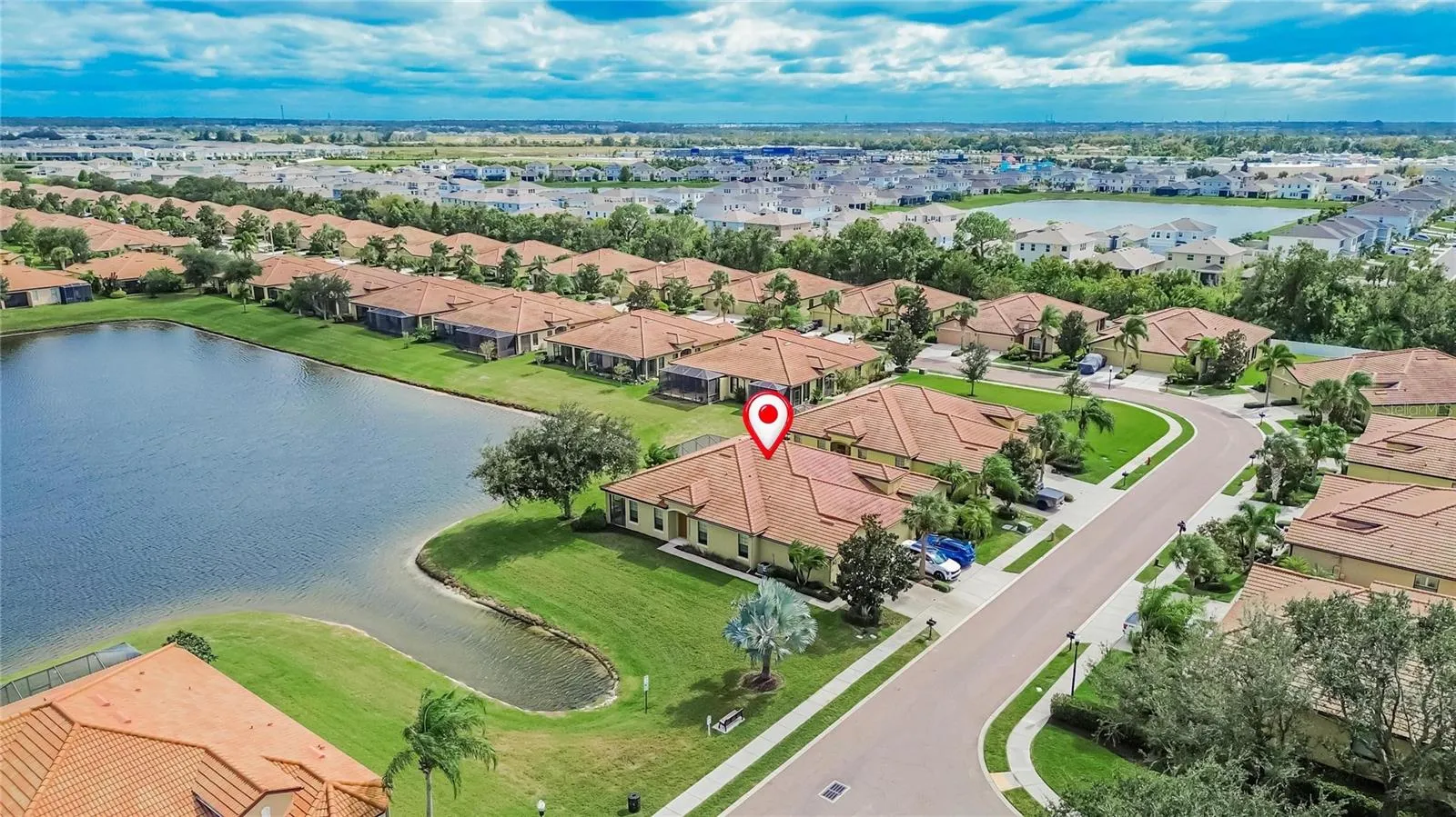 Aerial View of Villa