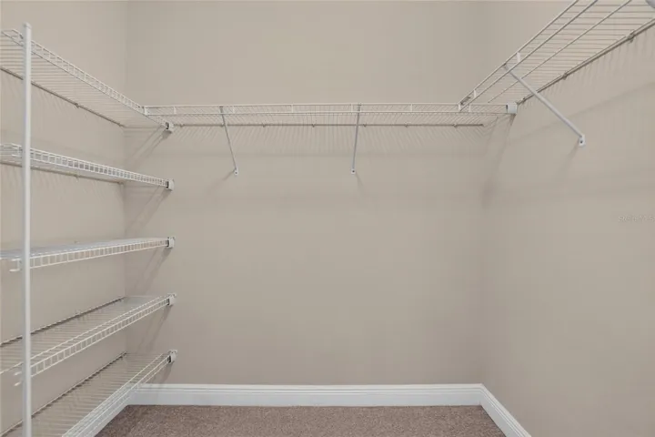 Primary closet