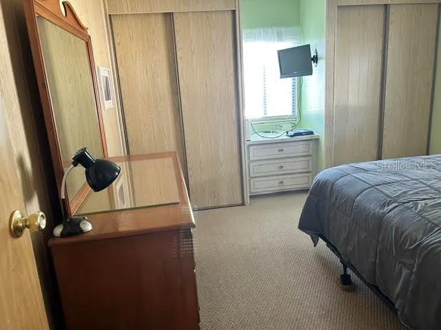 Guest Bedroom dual closets