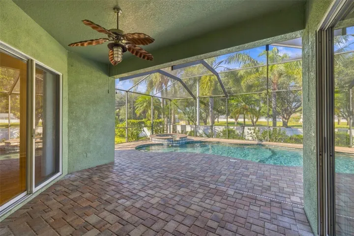 Under Roof Entertaining area is ready for your furniture to enjoy the beautiful Outdoors!
