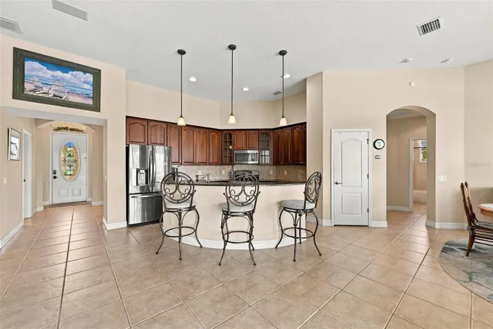 You even have a walk-in pantry.  Notice the arched doorways continue threw the rest of the home.