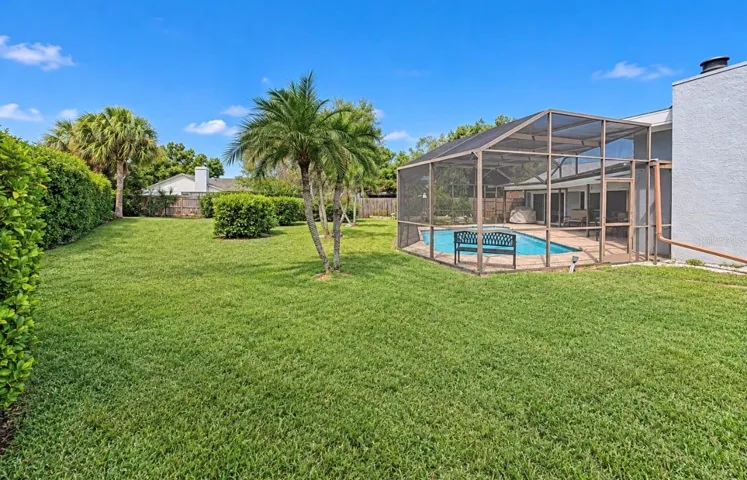 extremely large backyard