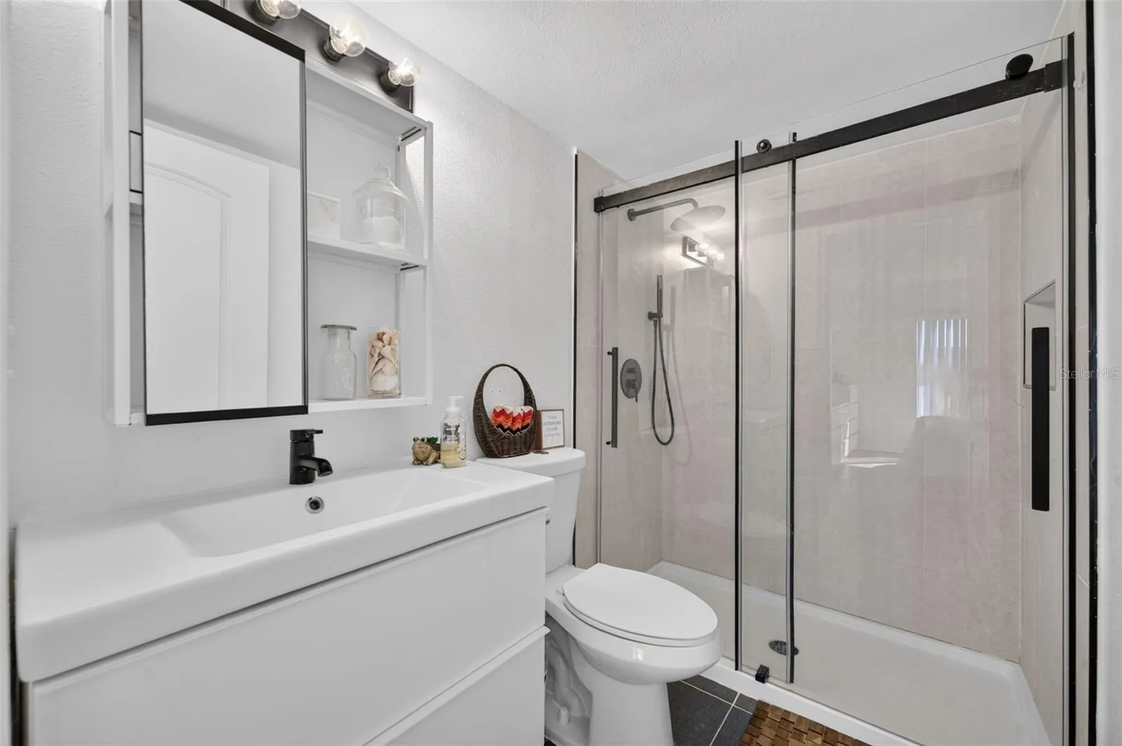 Newly renovated primary bathroom