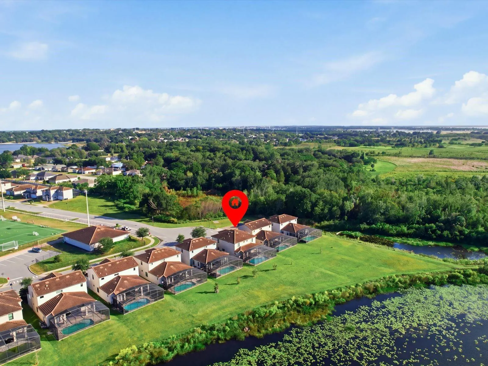 Aerial view of 211 Macaulay's Cove