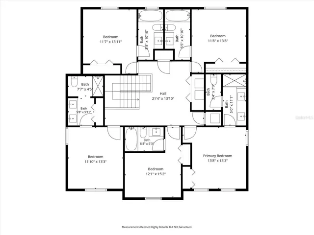 Second floor plan