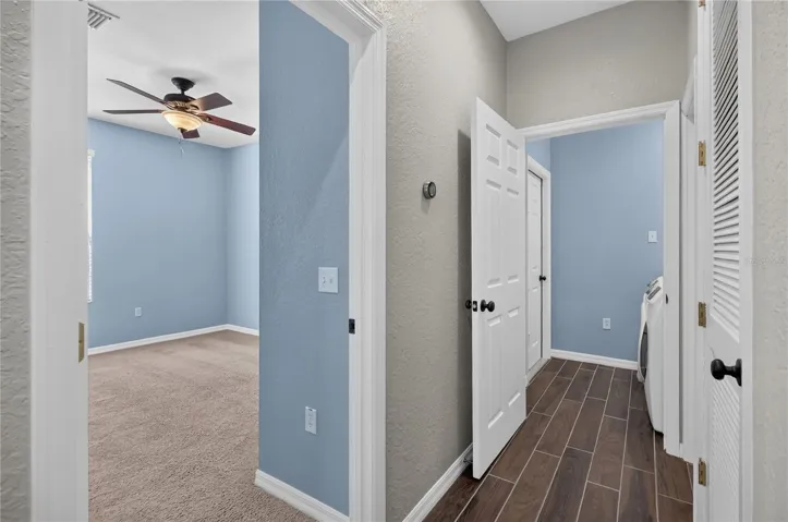 LOOKING INTO LAUNDRY ROOM