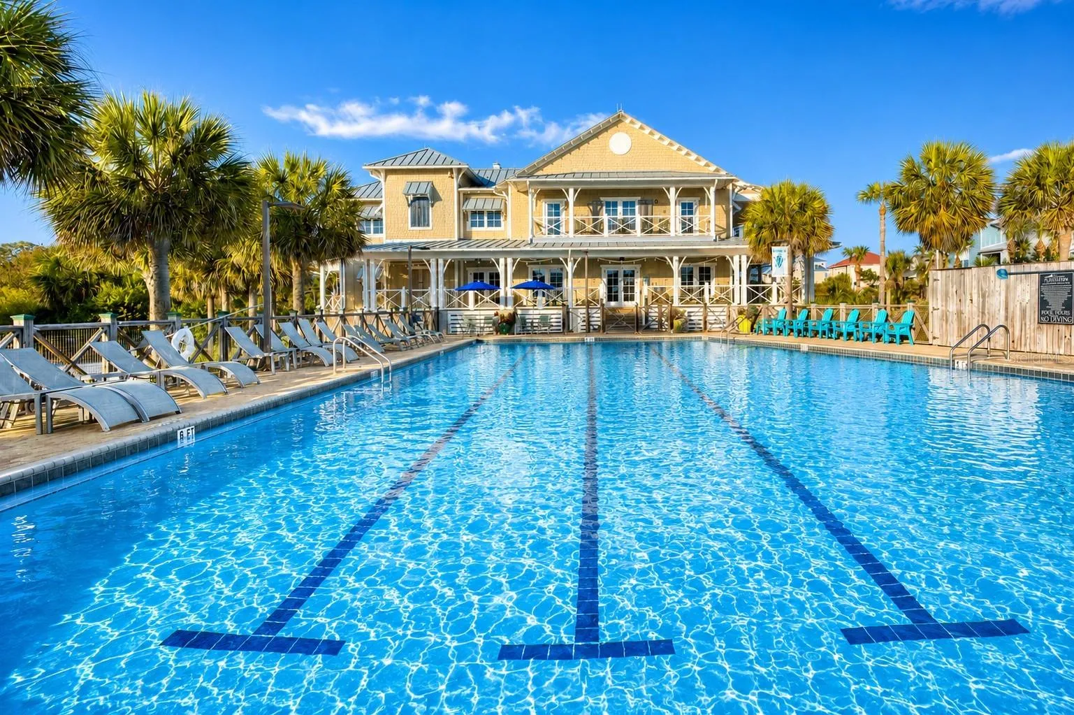 Community Lap Pool Plus Gym and Tennis Courts