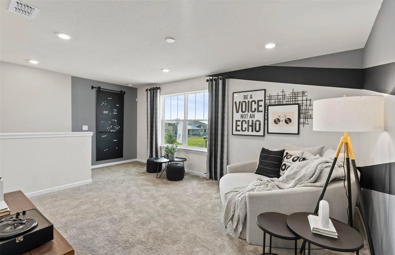 Model Home Design Only. Pictures and furnishings are for illustrative purposes only. Elevations, colors and options may vary. Furniture is for model home staging only.