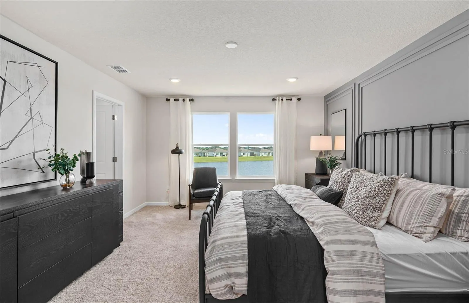 Model Home Design Only. Pictures and furnishings are for illustrative purposes only. Elevations, colors and options may vary. Furniture is for model home staging only.