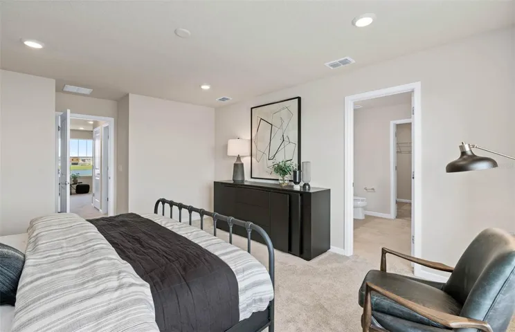 Model Home Design Only. Pictures and furnishings are for illustrative purposes only. Elevations, colors and options may vary. Furniture is for model home staging only.
