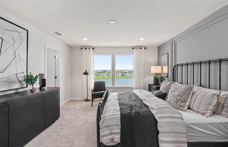 Model Home Design Only. Pictures and furnishings are for illustrative purposes only. Elevations, colors and options may vary. Furniture is for model home staging only.