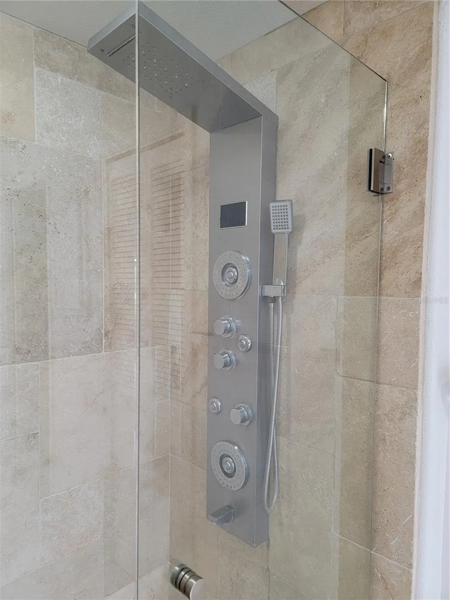 Shower in en-suite bathroom