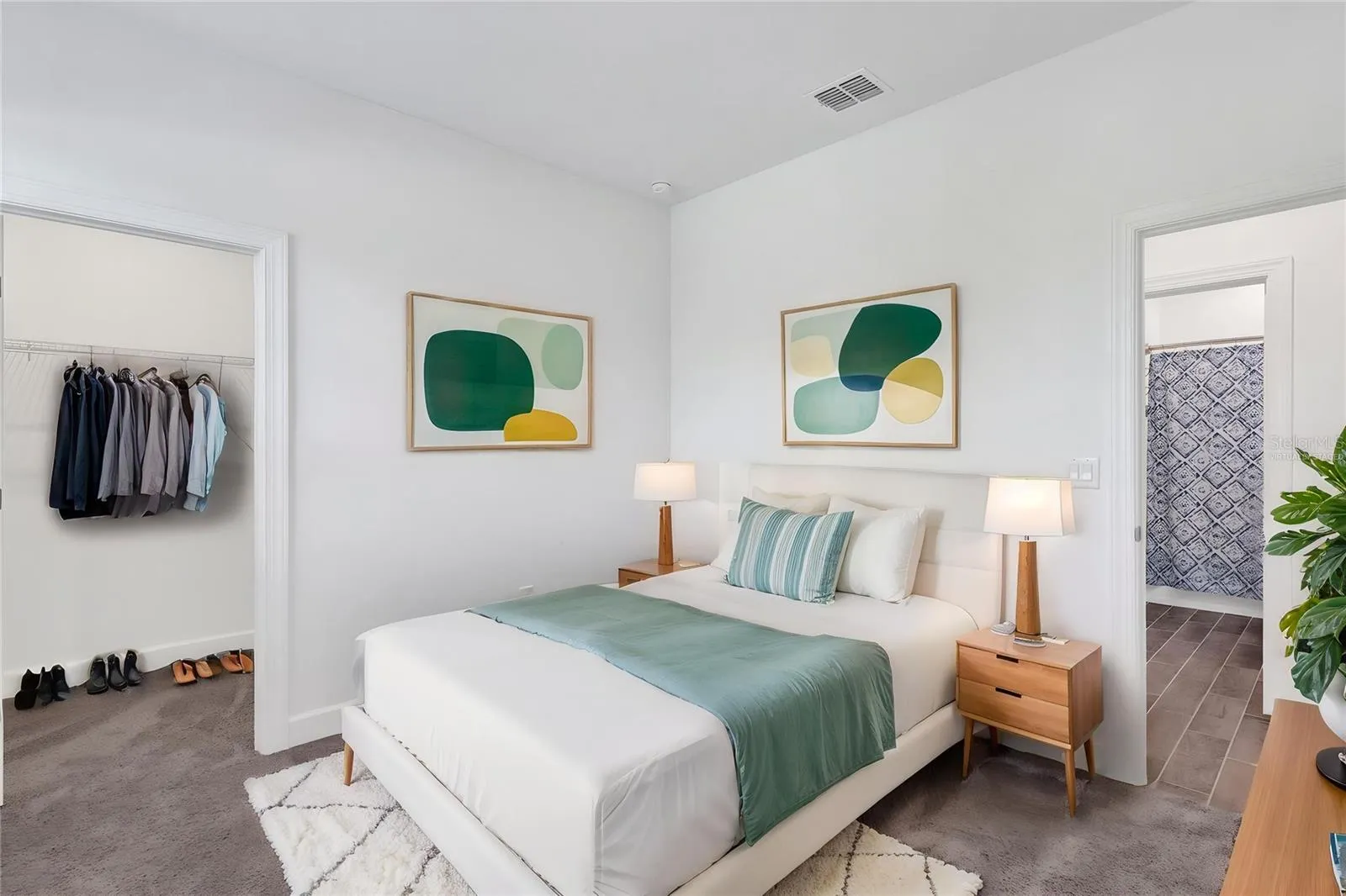 SECOND BEDROOM “virtually staged”