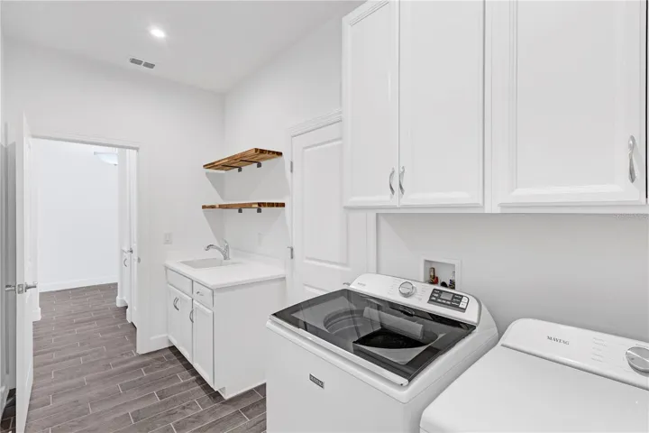 INSIDE LAUNDRY ROOM