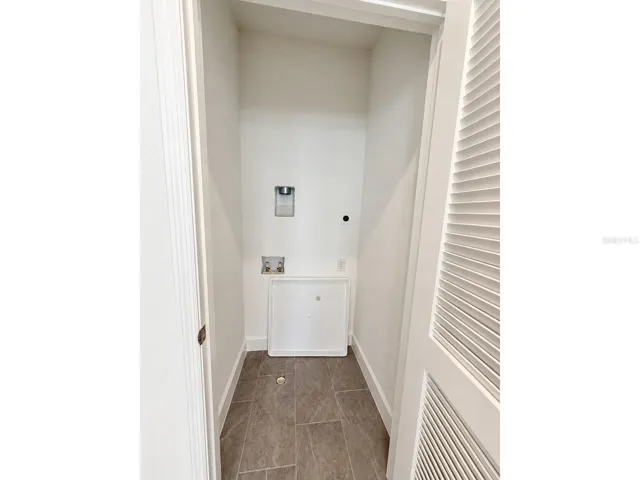 Studio: laundry closet