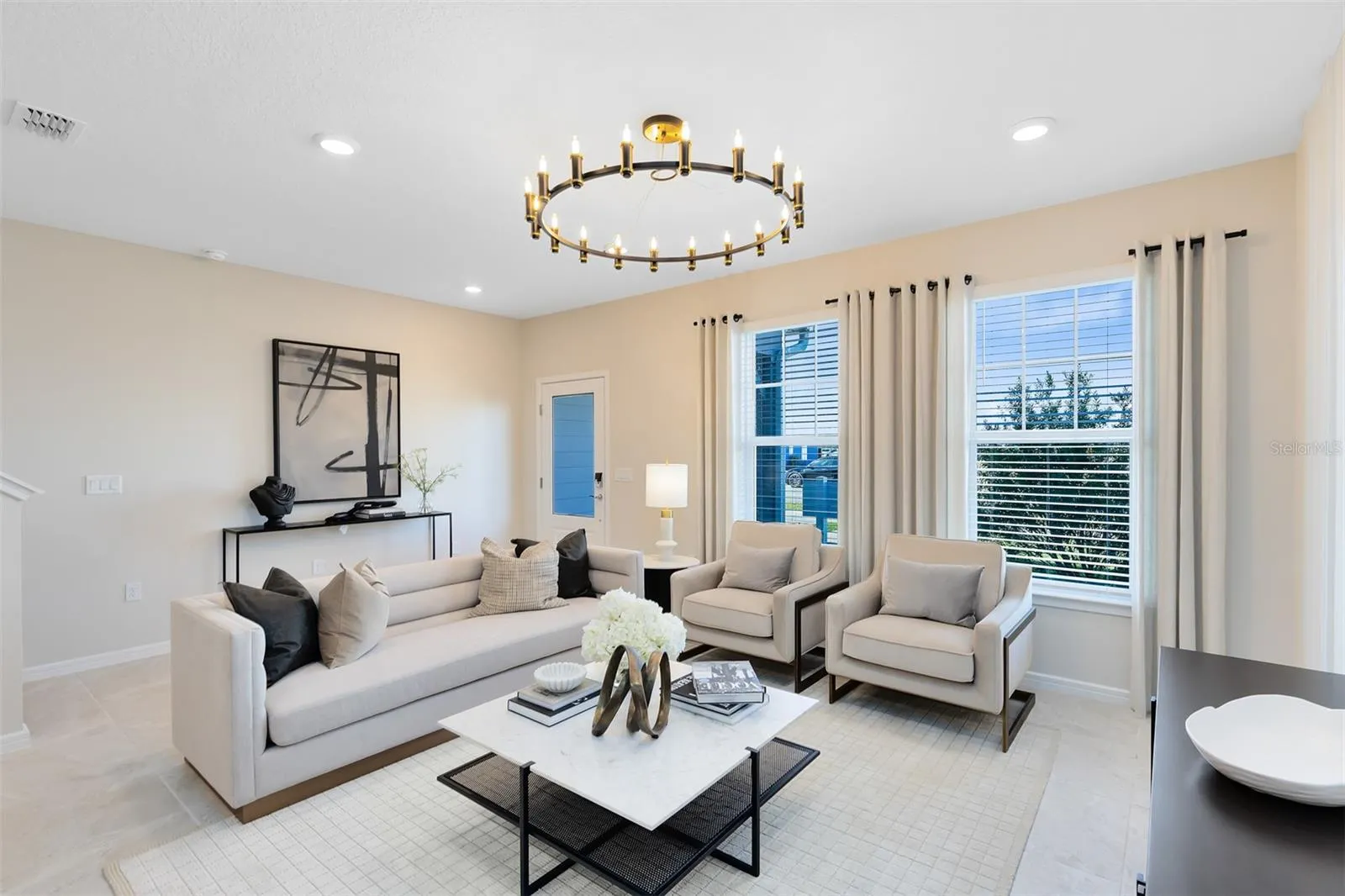 Model Home Design Only. Pictures and furnishings are for illustrative purposes only. Elevations, colors and options may vary. Furniture is for model home staging only.?