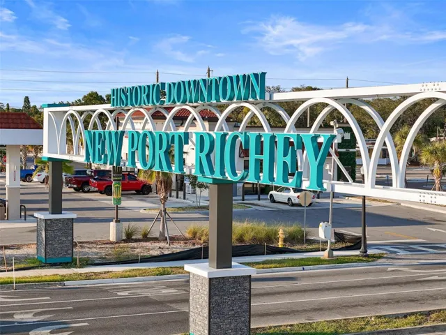 Downtown New Port Richey Marquee - Area Community Photo