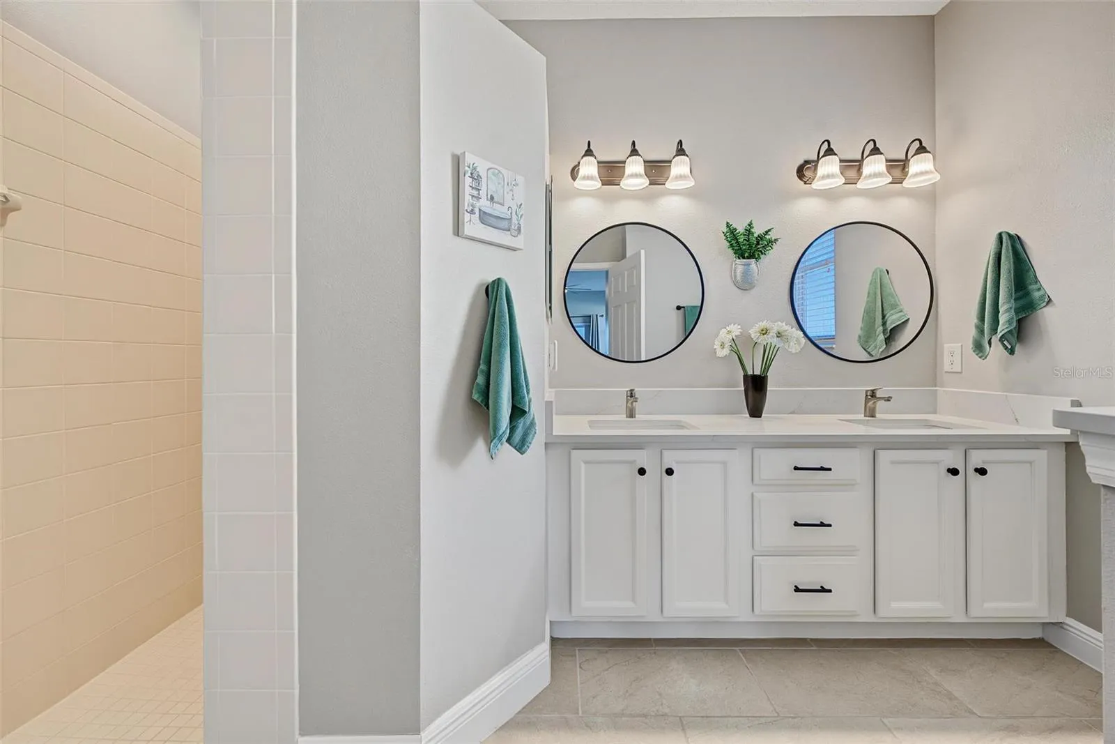 Master bathroom