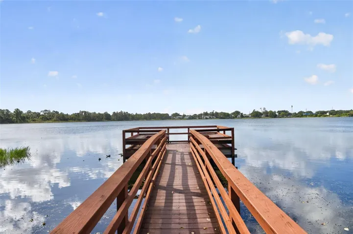 Enjoy lake access from the community dock.