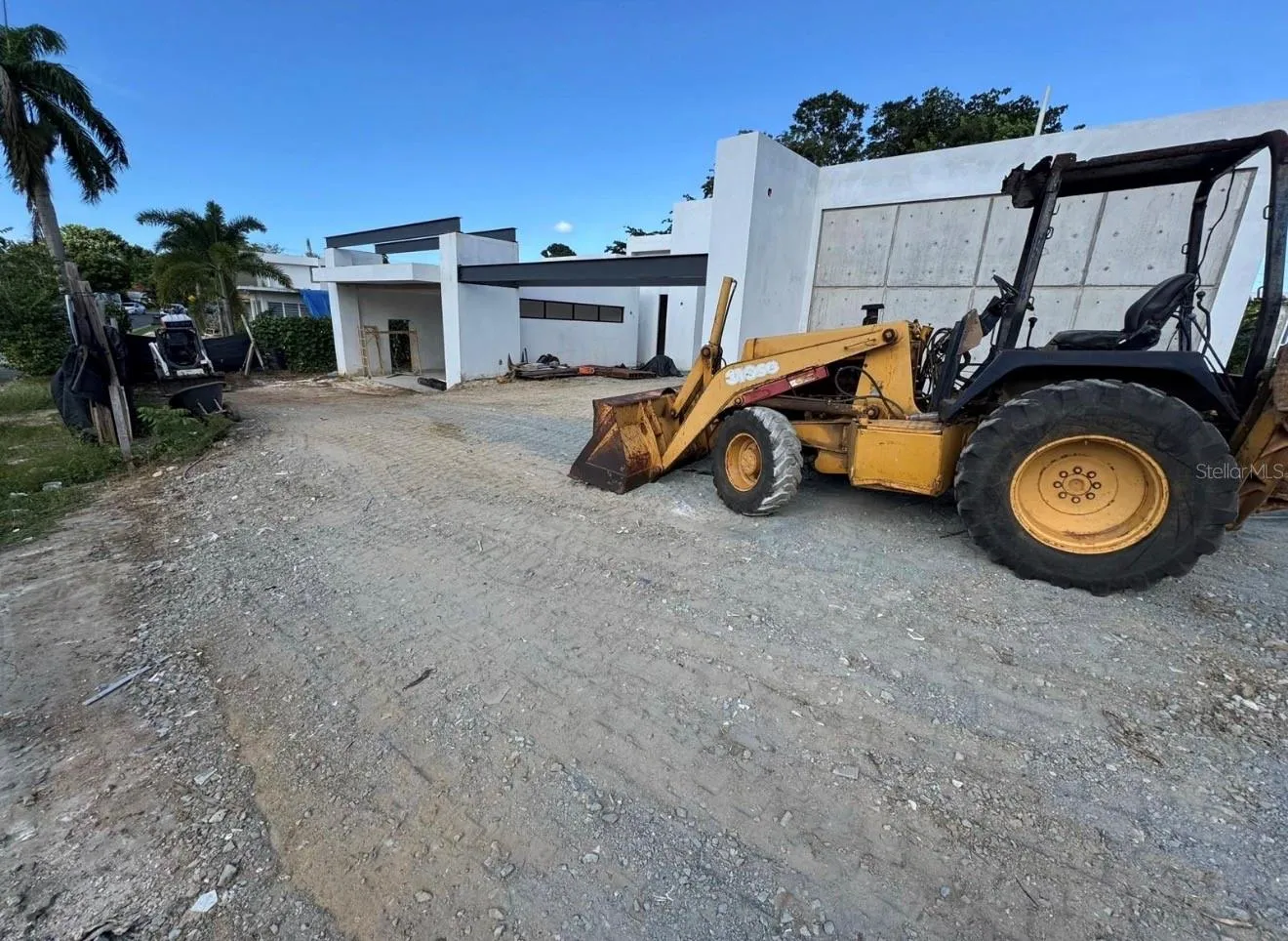 Current exterior front view, under construction
