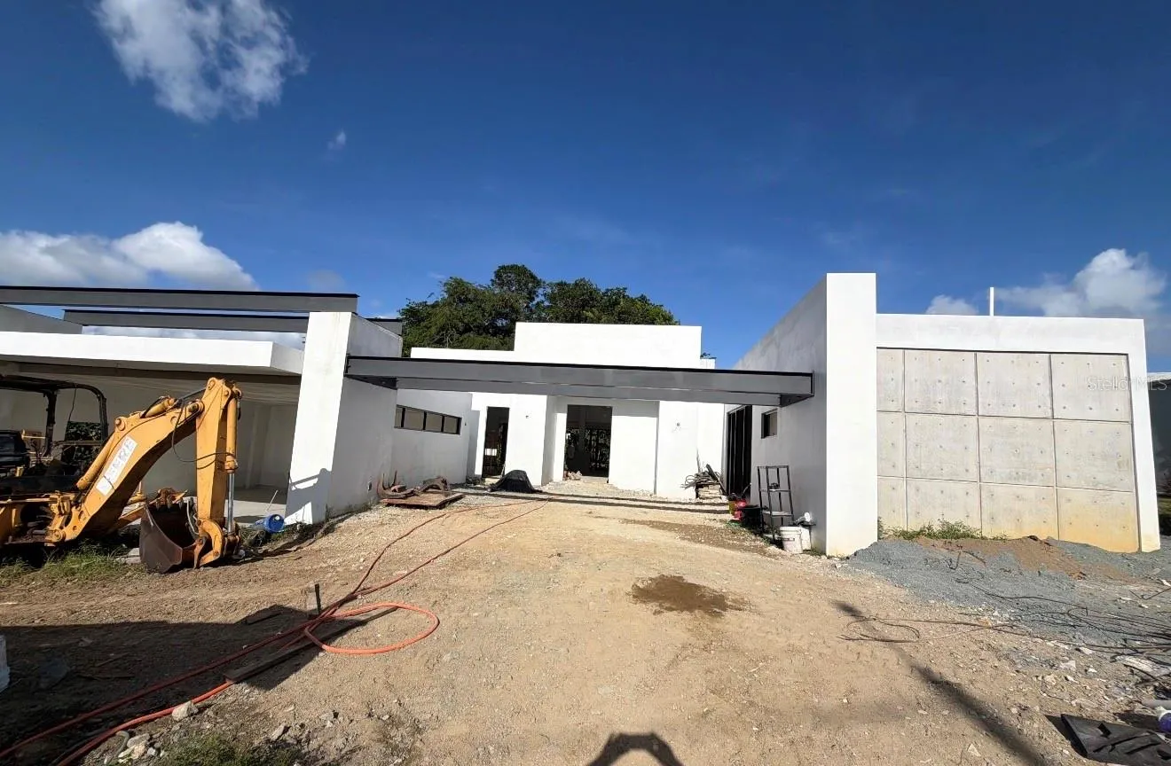 Current exterior front view, under construction