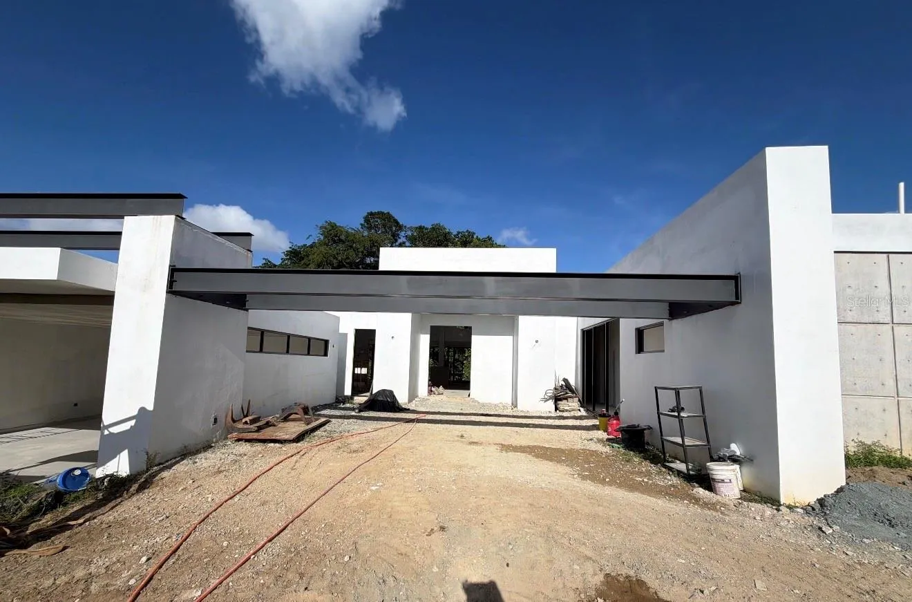 Current exterior front view, under construction