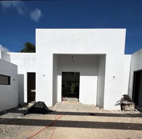 Current exterior front view, under construction