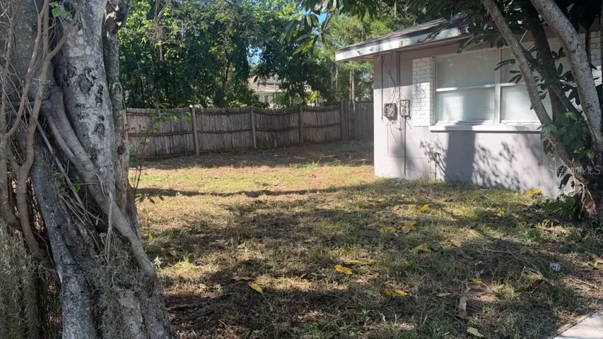 Fenced Yard