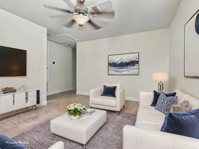 Loft (virtually staged)