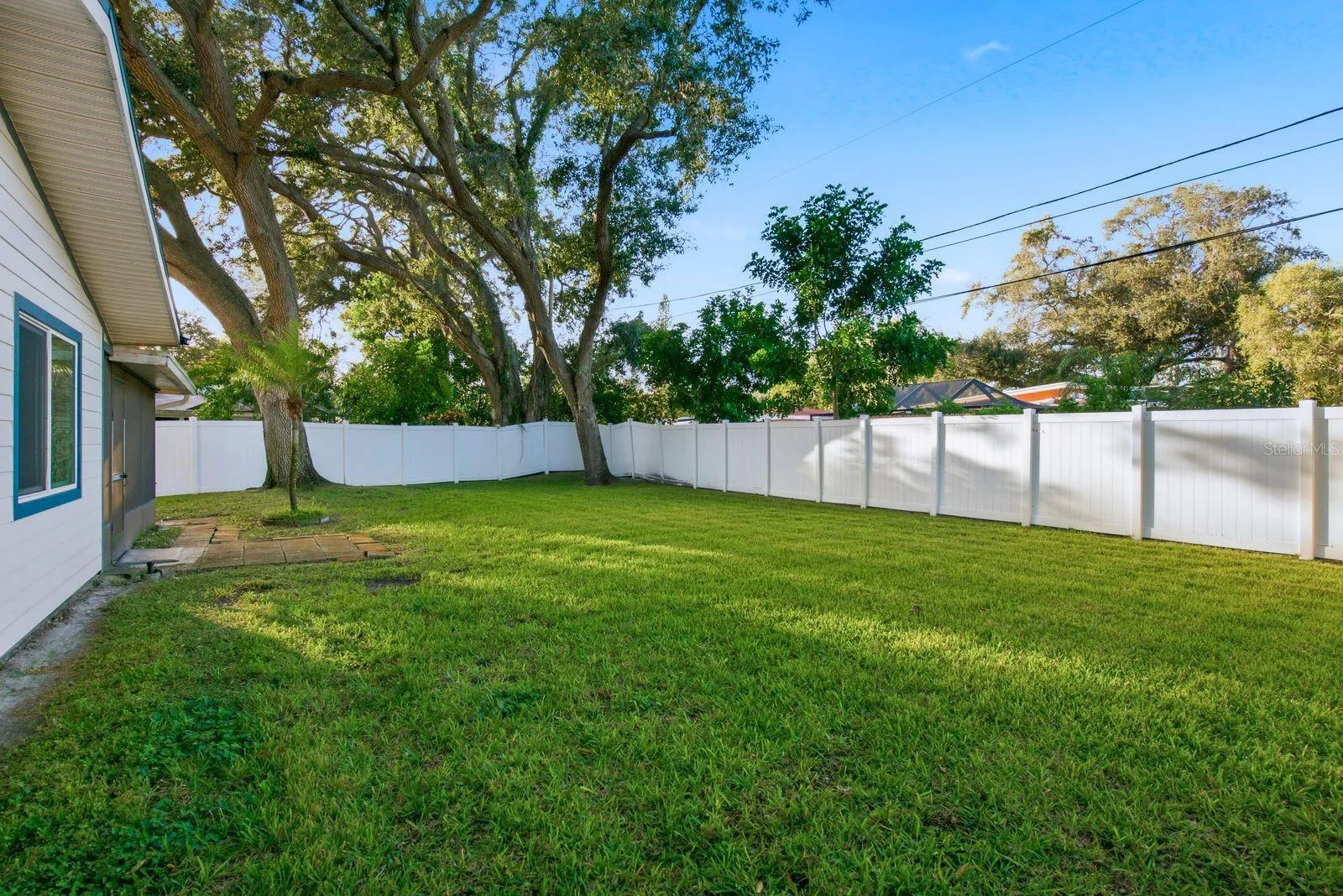 Oversized Fenced in Backyard