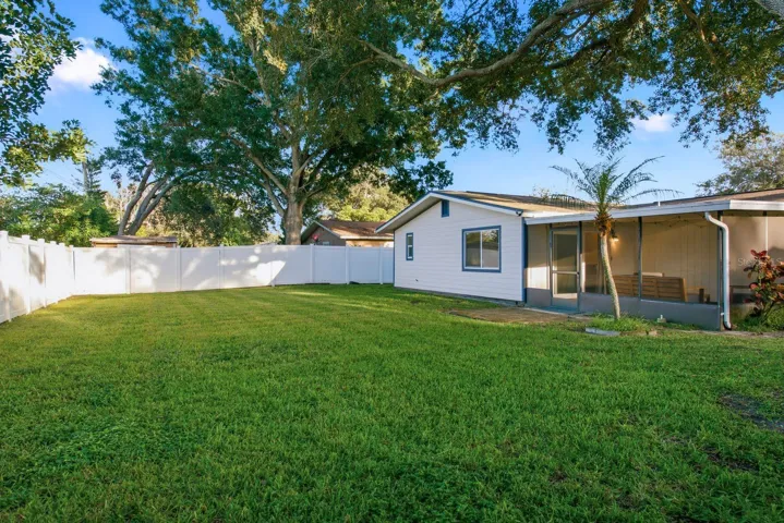 Oversized Fenced in Backyard