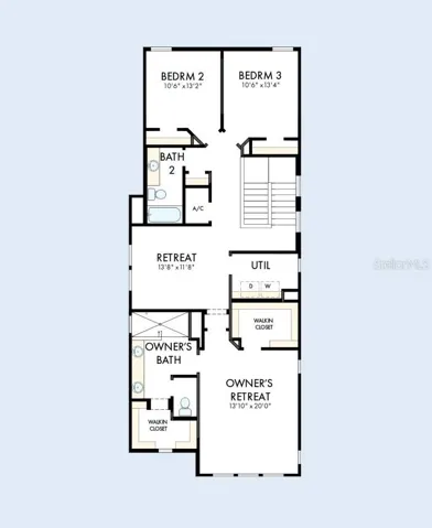 Floor Plan Second Floor