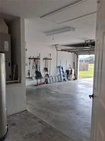 GARAGE-VIEW FROM INSIDE PROPERTY